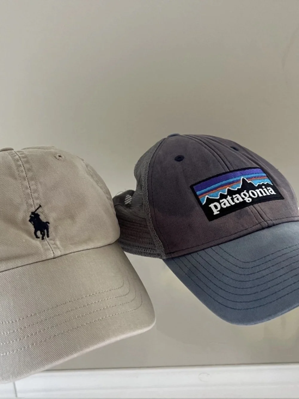 2 Hats Polo Ralph Lauren & Patagonia
